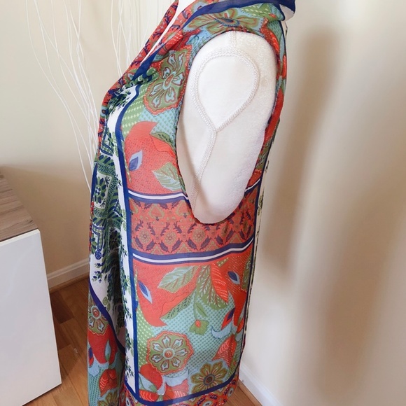 2 for $10 INC Drape-Front Printed Vest - Picture 3 of 5